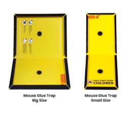 Hedo Mouse Glue Trap, Non Toxic & Non Drying, Ready to Use, Can Be Used In Home, Warehouse, Factory, Agriculture, etc. 3