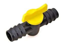 Radhe Straight Connector With Tap Joiner, Garden Drip Irrigation Accessories, Regulates Flow For 16mm Pipe 3