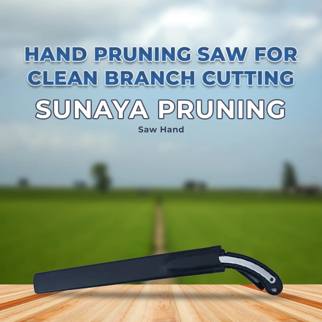 Pad Corp Sunaya Pruning Saw Hand Powered High Quality Heavy Duty Carbon Blade With Safety Black Cover Branch Remove tool - Image 2