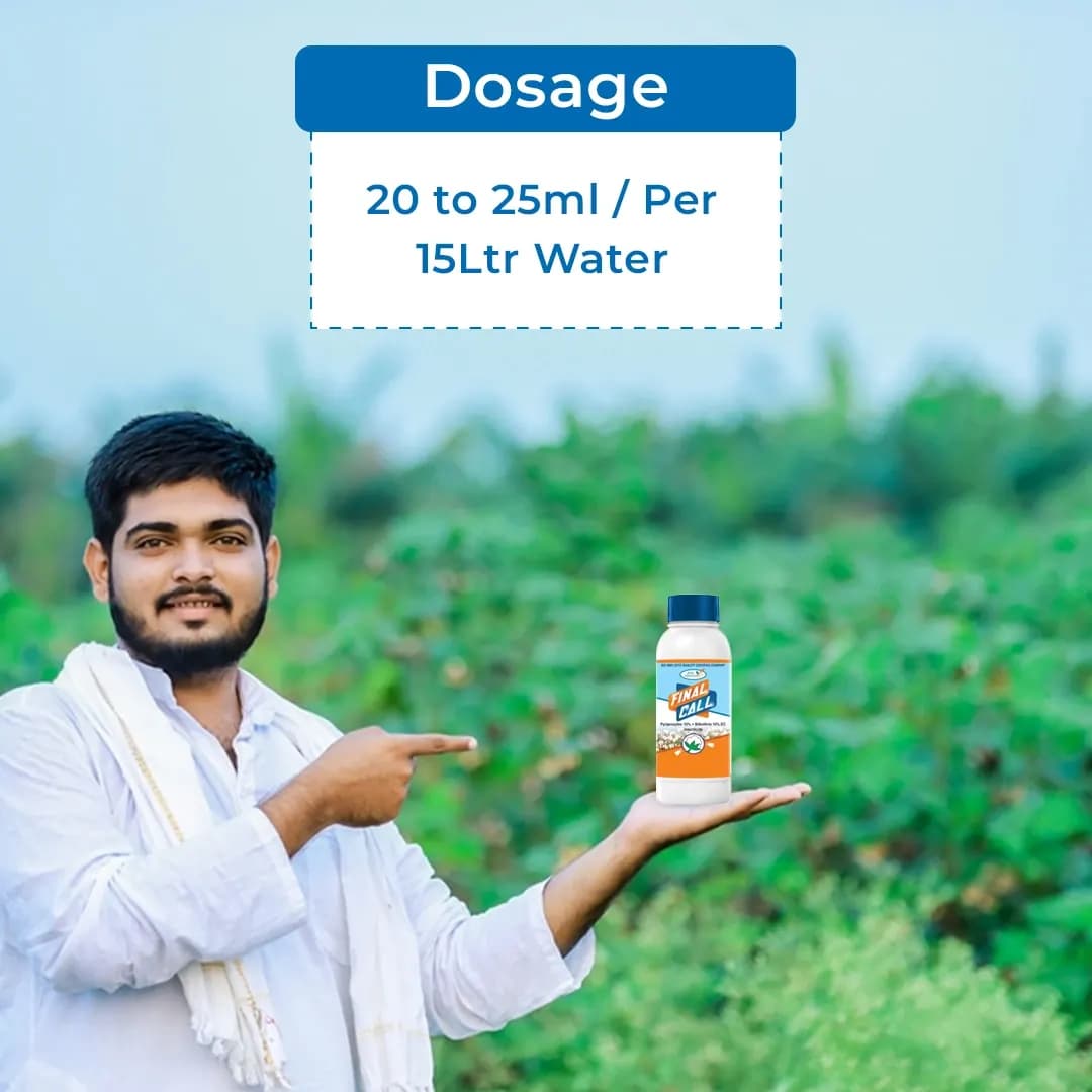 Agriventure Final Call (Pyriproxyfen 10% + Bifenthrin 10% Ec) Insecticides, White Fly, Thirps & Mites Control Insecticide - Image 5