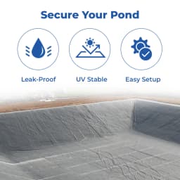 Customize Pond Liner Geomembrane, Size As per client requirement, Thickness 300, 400 Or 500 Micron. ISI Mark Product. 3