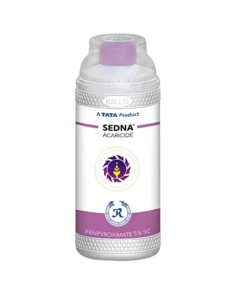 Tata Rallis Sedna Fenpyroximate 5% SC Acaricide, Broad-Spectrum Acaricide, Effective Against All Kinds of Mites At All Stages