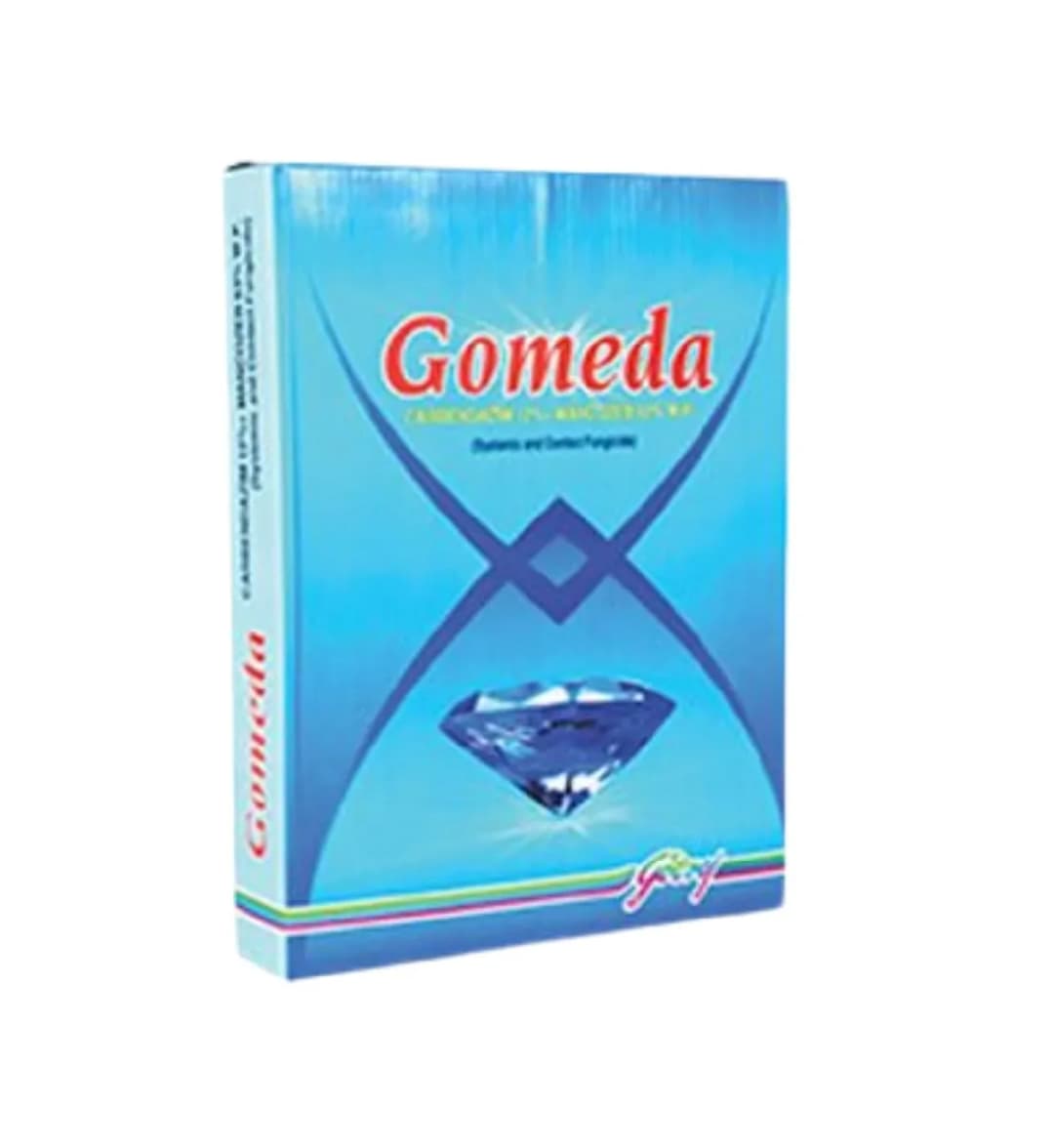 Godrej Agrovet Gomeda Carbendazim 12% + Mancozeb 63% WP Fungicides. Contact and Systemic Action