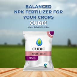 Cubic NPK 00:52:34 Water Soluble Fertilizer, Mono Potassium Phosphate (Highly Concentrated Source Of Both Phosphorus And Potassium) 2
