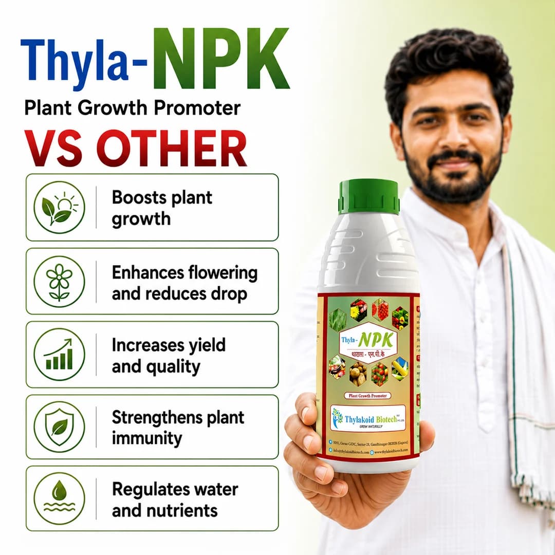 தைலா NPK காய்கறி வளர்ச்சி ஸ்பெஷல், நைட்ரஜன் 8%, பாஸ்பரஸ் 8%, பொட்டாஷ் 8%, புரோட்டீன் ஹைட்ரோலைசேட் 20%, ஆர்கானிக் கார்பன் 40%க்கும் குறைவு - Image 2