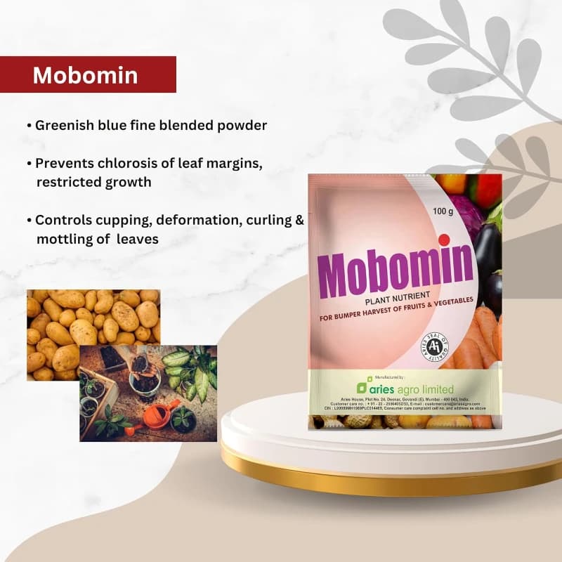 Aries MOBOMIN Plant Nutrient Micronutrients Fertilizer, Effective For Root Growth, Foliage, Flowering And Fruiting - Image 3