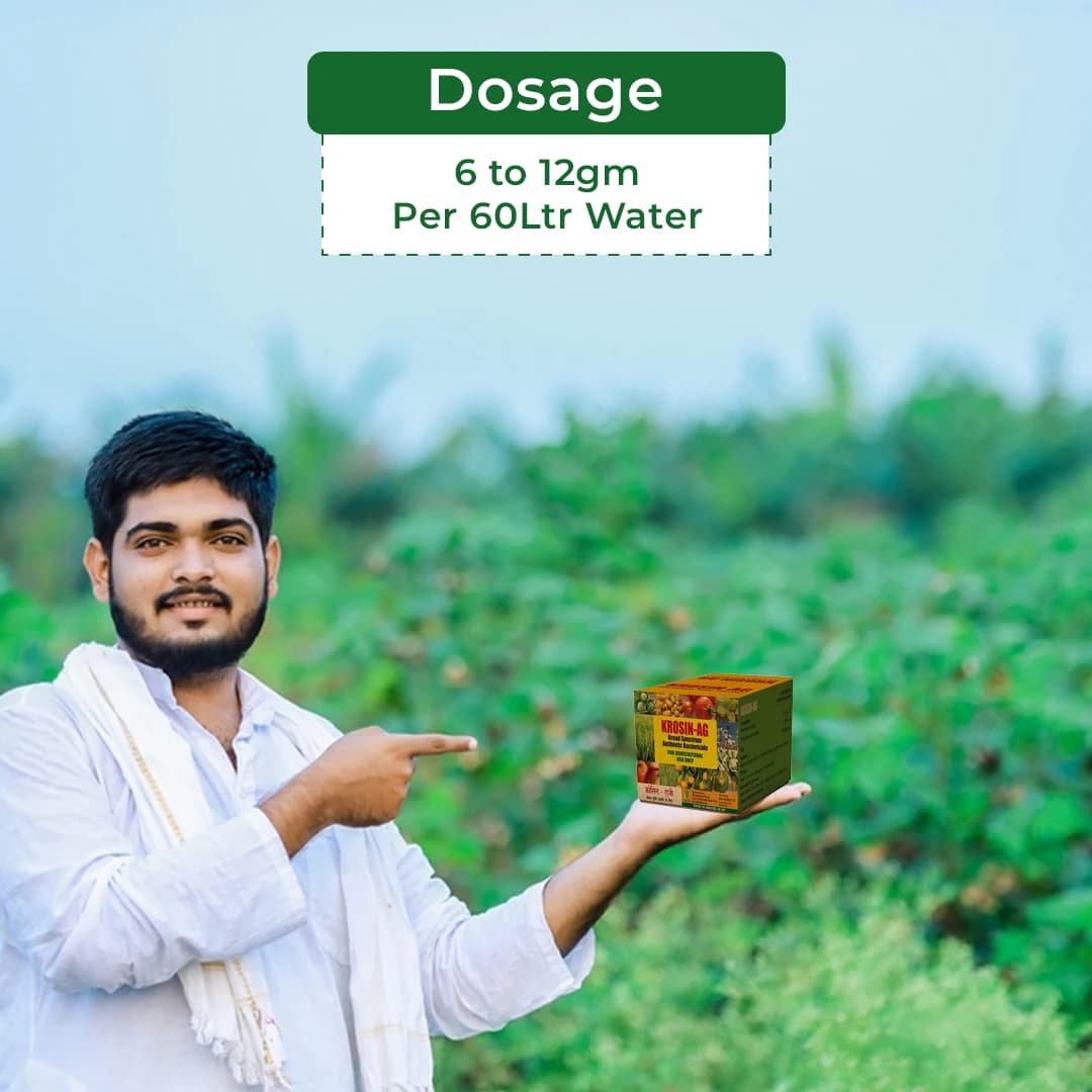 Krishi Rasayan Krosin Streptomycin Sulphate 90 + Tetracycline Hydrochloride 10 SP - Image 5