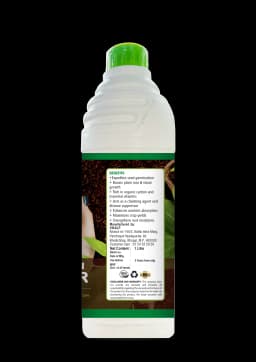 Vikalp Soil Carbon Booster, Humic Acid Liquid Soil Application Fertilizer, 10% Humic Acid, 5% Amino Acid, 3% Seaweed Extract, and 1% Plant Extract 5