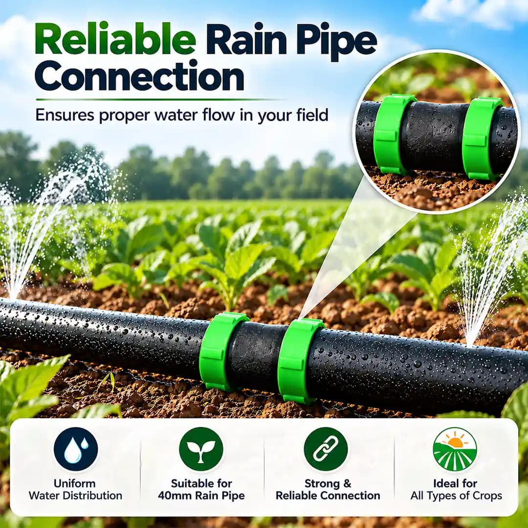 Rain Pipe Connector - Joiner 40mm Fittings, Durable and Excellent Quality Material - Image 3