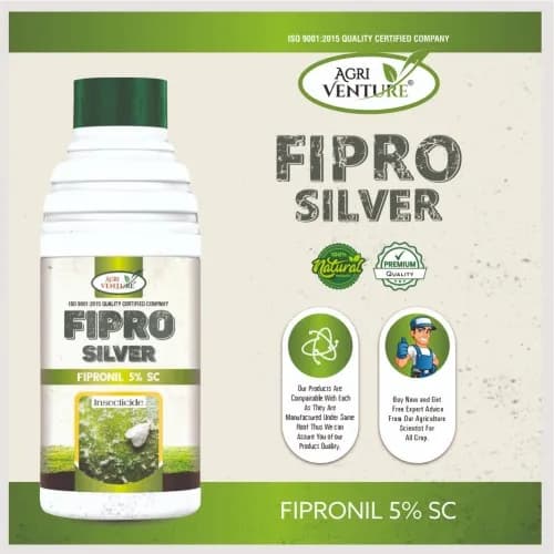 Agriventure FIPRO Silver Fipronil 5% SC Insecticide, Compatible with Insecticide and Fungicide - Image 3