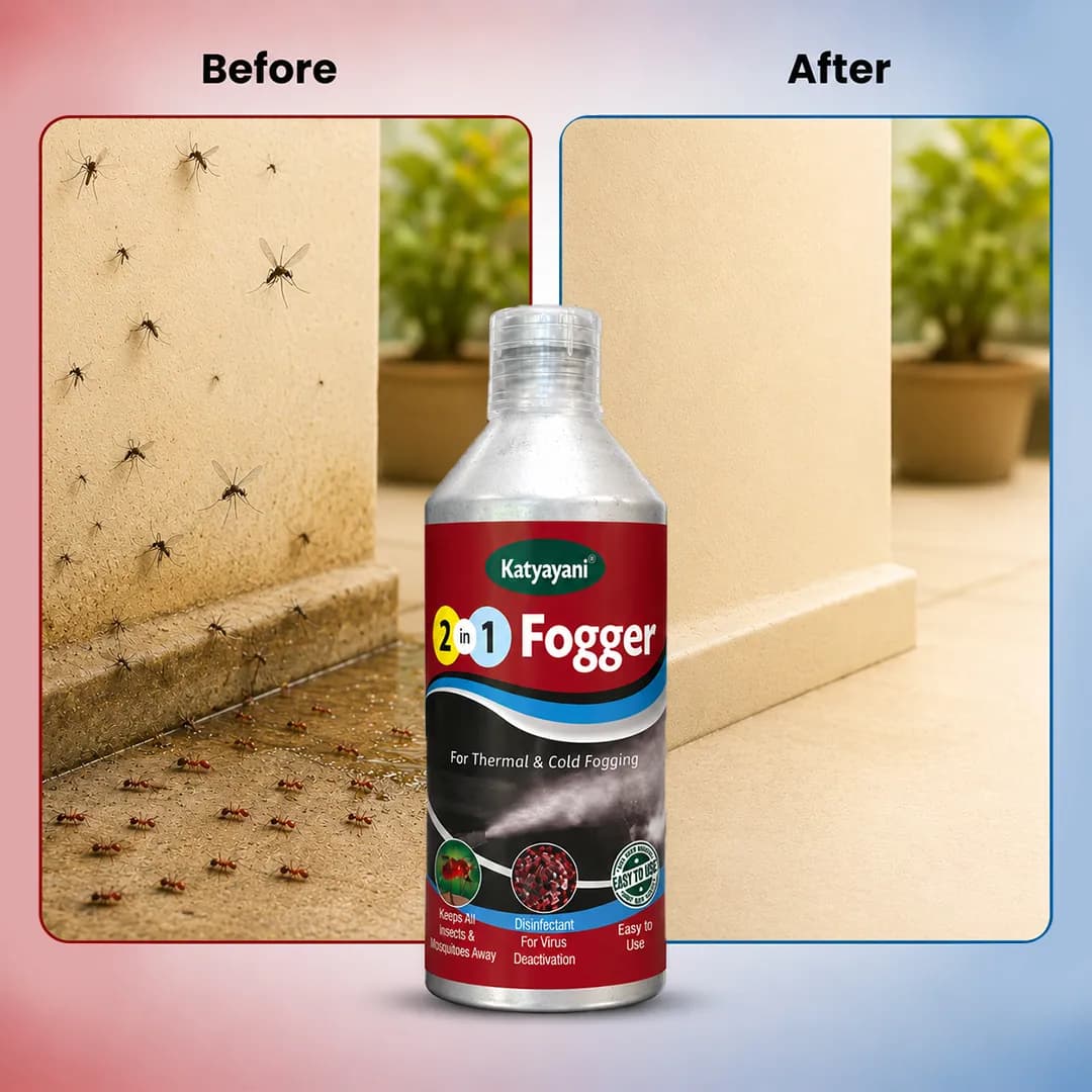 Katyayani 2 In 1 Fogger Outdoor & Indoor Fogging Effective for Mosquito & Other Flying Pest Control Best for Home Terrace Garden - Image 6
