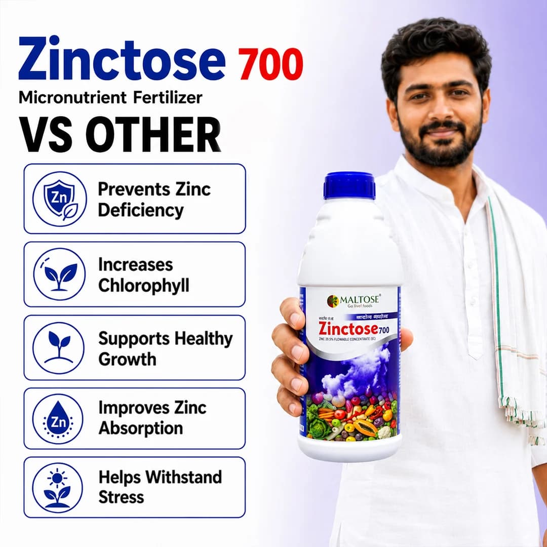 Zinctose 700 Liquid Micronutrient Fertilizer - Prevents Zinc Deficiencies In Crops - Image 3
