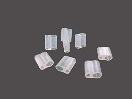 सिद्धि गार्डन बीज टमाटर के पौधे ग्राफ्टिंग क्लिप, चोकर सिलिकॉन पौधे ग्राफ्टिंग क्लिप 2.5 मिमी