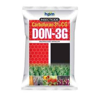 HPM DON-3G (Carbofuran 3% CG) Broad Spectrum Carbamate Insecticide, Nematicide And Miticide Having Systemic Action - Image 1