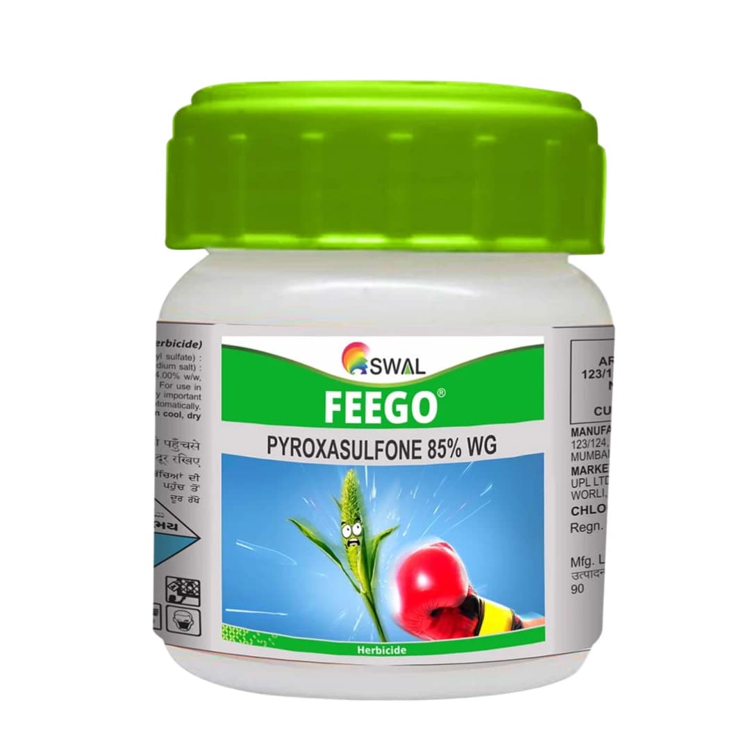 SWAL FEEGO Pyroxasulfone 85% WG Herbicide, Pre-Emergent, Effective Weed Control In Crops