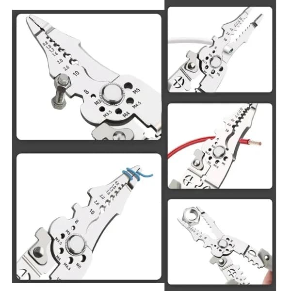 Radhe All In One Multifunction Stainless Steel Wire Puller, Cutter For Electrical Work And Strips - Image 6