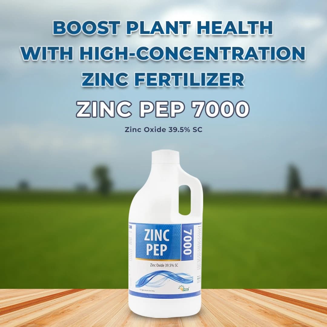 Titan Agritech ZINC PEP 7000, Zinc Oxide 39.5% SC, 100% Water Soluble Fertilizer for Plants and Garden, Liquid Formulation for Cereal, Cotton, Potato - Image 2