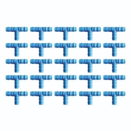 ShivSuraj 16mm Tee Connector, Drip Irrigation Accessories, Connectors For Gardening Plant 2