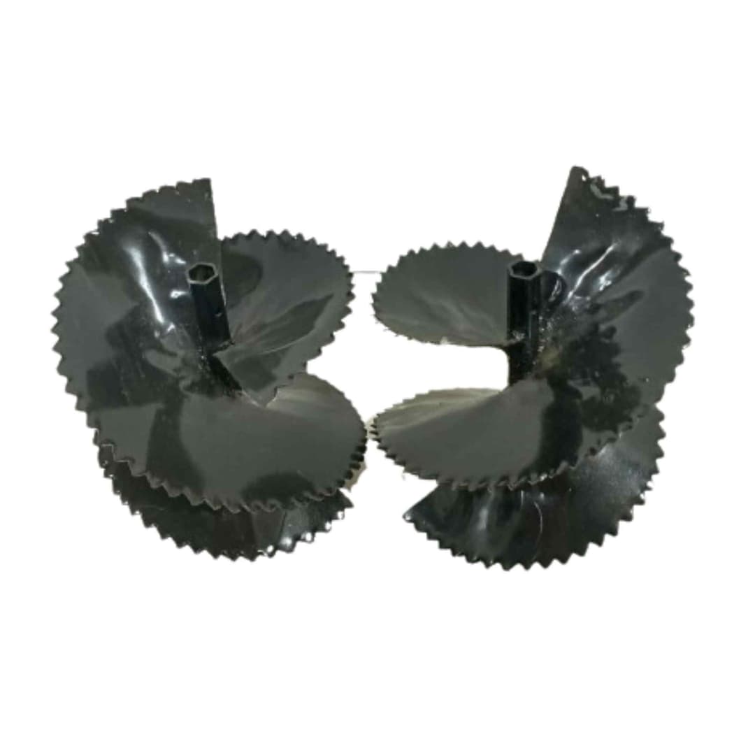 Farmq Spiral Ridger Petrol And Diesel Tiller Attachment, 23mm, 32mm Connecting Rods, Mild Steel (2 Pcs) - Image 2