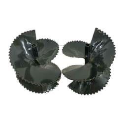 Farmq Spiral Ridger Petrol And Diesel Tiller Attachment, 23mm, 32mm Connecting Rods, Mild Steel (2 Pcs) 2