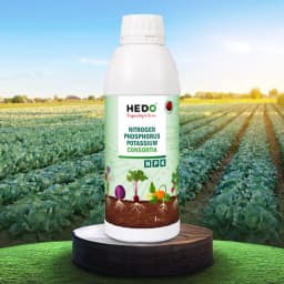 HEDO NPK Consortia (Bacteria) Liquid Bio Fertilizer For Agriculture, Garden, Soil Fertility And Plant Nutrition. 7