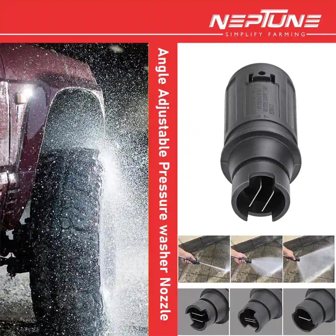 Neptune PW-1000-FX Portable High Pressure Washer, 1800W, 120 Bars, 10L-Min Flow Rate, 6 Meter Hose, Ideal for Washing Cleaning And Household - Image 7