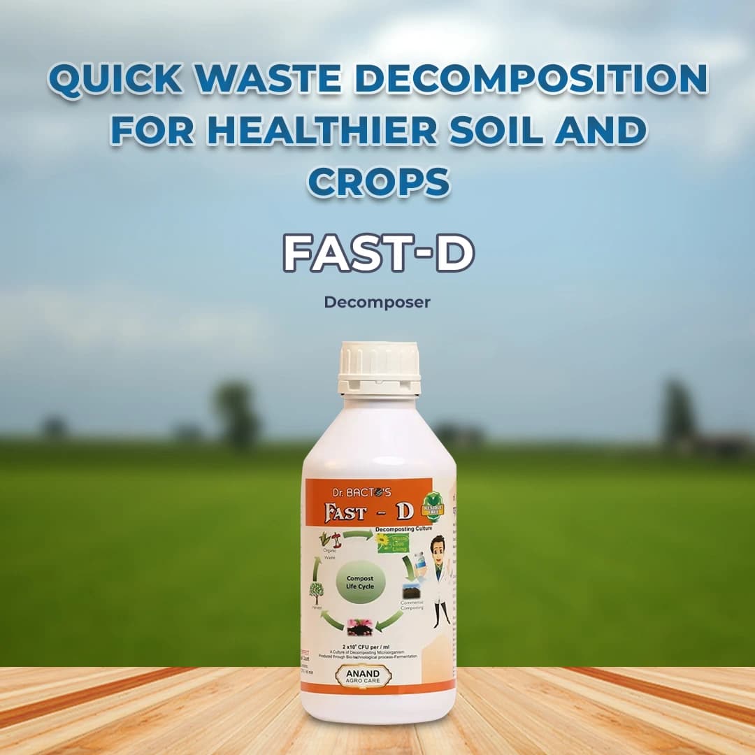 Dr. Bacto\'s Fast-D, Decompose Bacterial Consortia, Waste Decomposer, Helps To Degrade Complex Organic Matter Within a Short Period. - Image 2