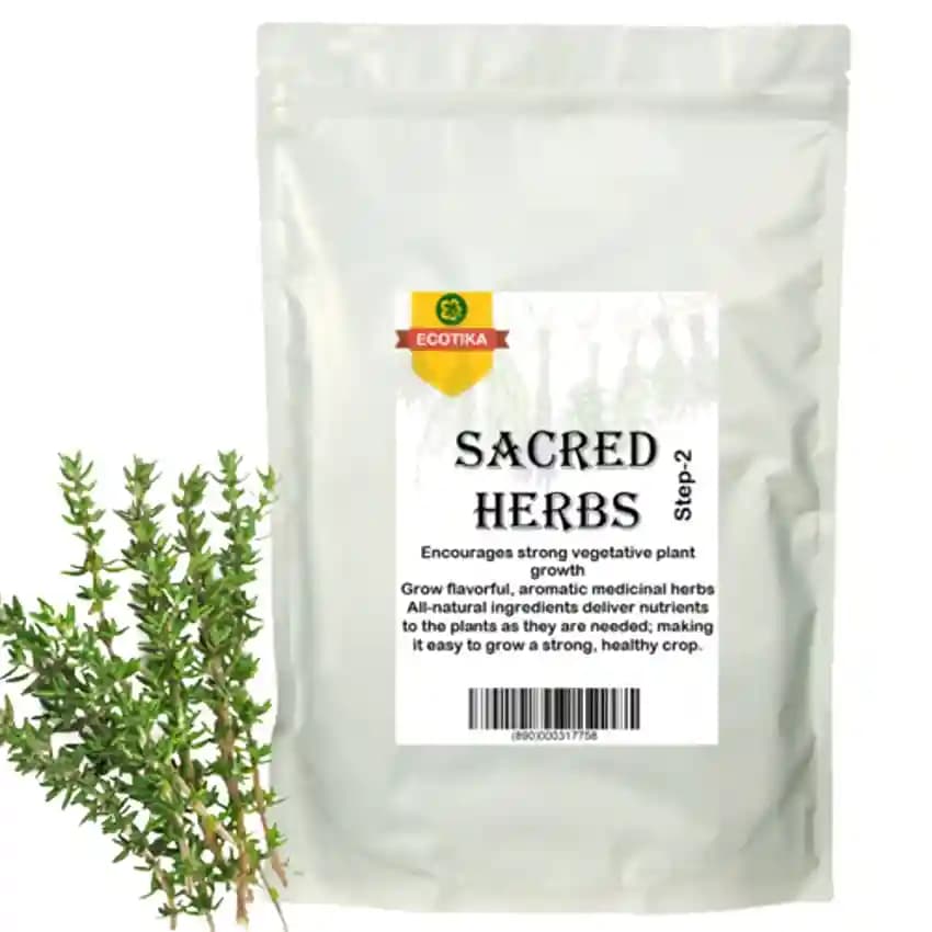 Ecotika Sacred Herbs Organic Fertilizer, Complete Set Of Herbs Growth Management System - Image 2