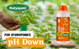 Katyayani pH Down, Advanced Liquid Solution For Hydroponics, Nutrient pH Adjustment 3