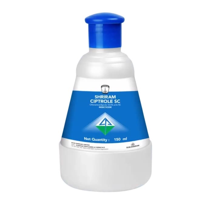 Shriram CIPTROLE SC Chlorantraniliprole 18.5% SC Insecticide, Contact & Systemic, Effective Pest Control In Paddy, Cotton And Vegetable - Image 1