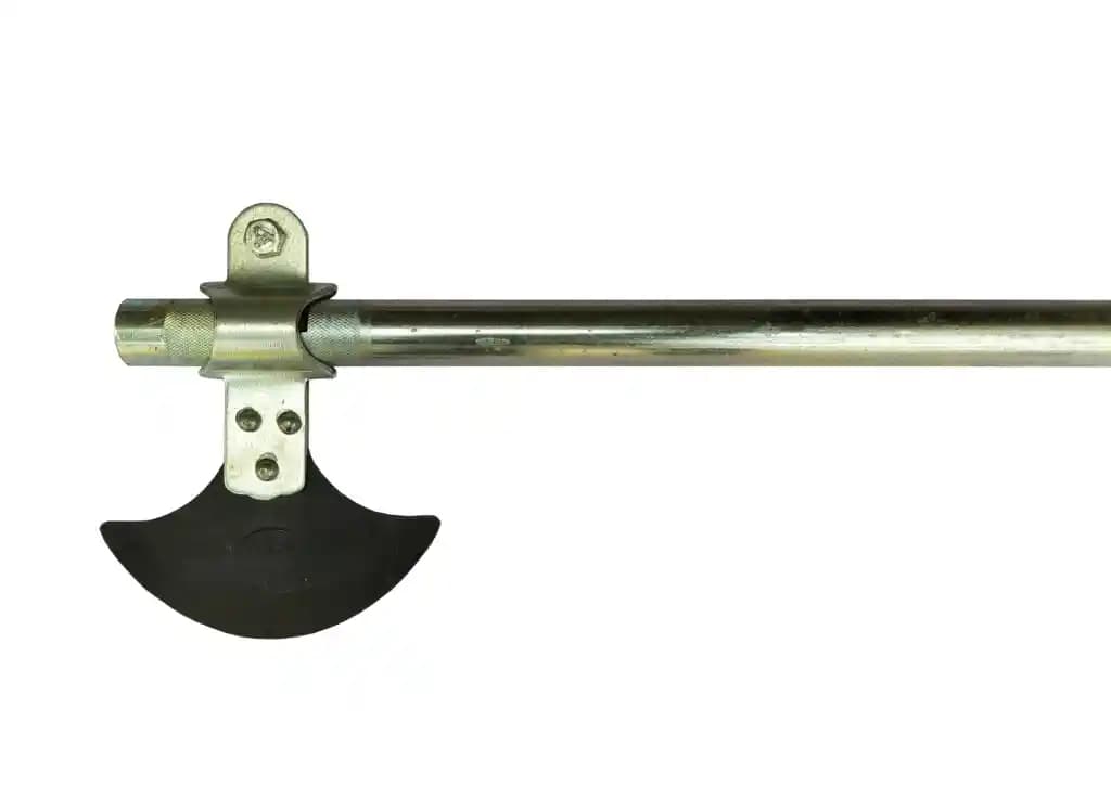 Axe 6 Inch , Knurling Operation on Handle Carbon Steel Blade , C-55 Grade Hardness 38 to 42 Degrees Hardened Tempered - Image 2