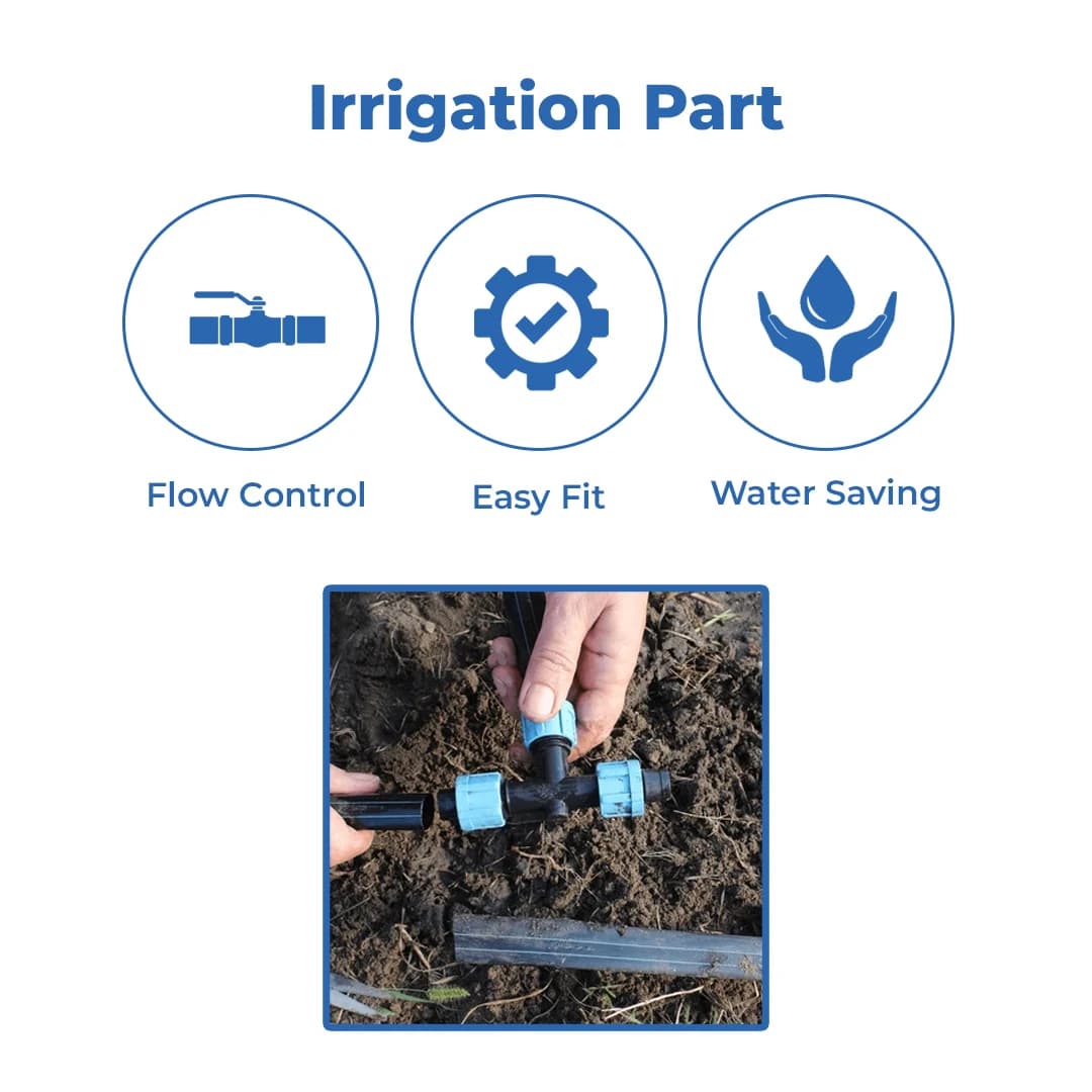 Siddhi 12 MM Drip Irrigation Accessories, Drip Parts, Multicolor, High Quality Material - Image 3