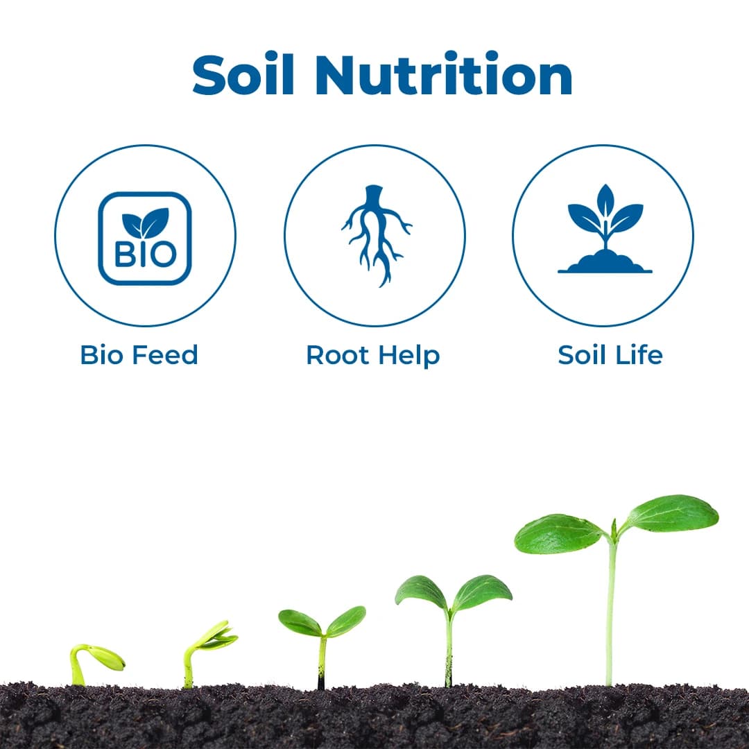 Aanad Agro Dr. Bacto\'s Bactomine, Liquid Biofertilizer, Helps In Restoring Soil Biodiversity and Fertility to Improve Crop Yield - Image 3
