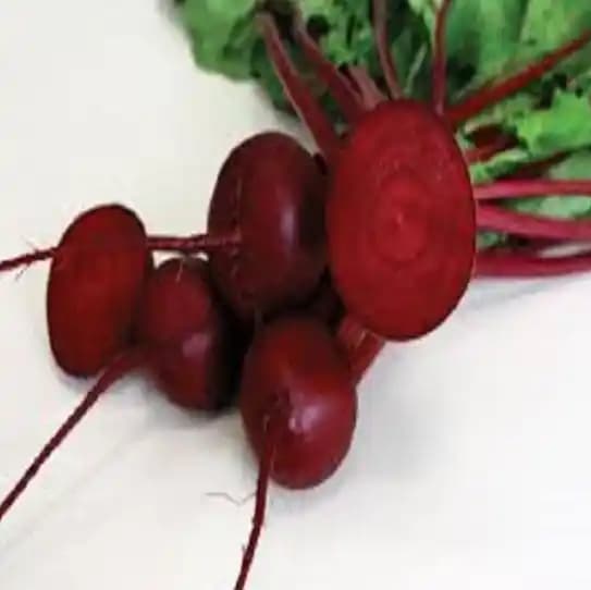 Jivit F1 Hybrid Maharani Red Beetroot Seeds. Globe Shaped, Dark Red Vigorous Growing Plants.