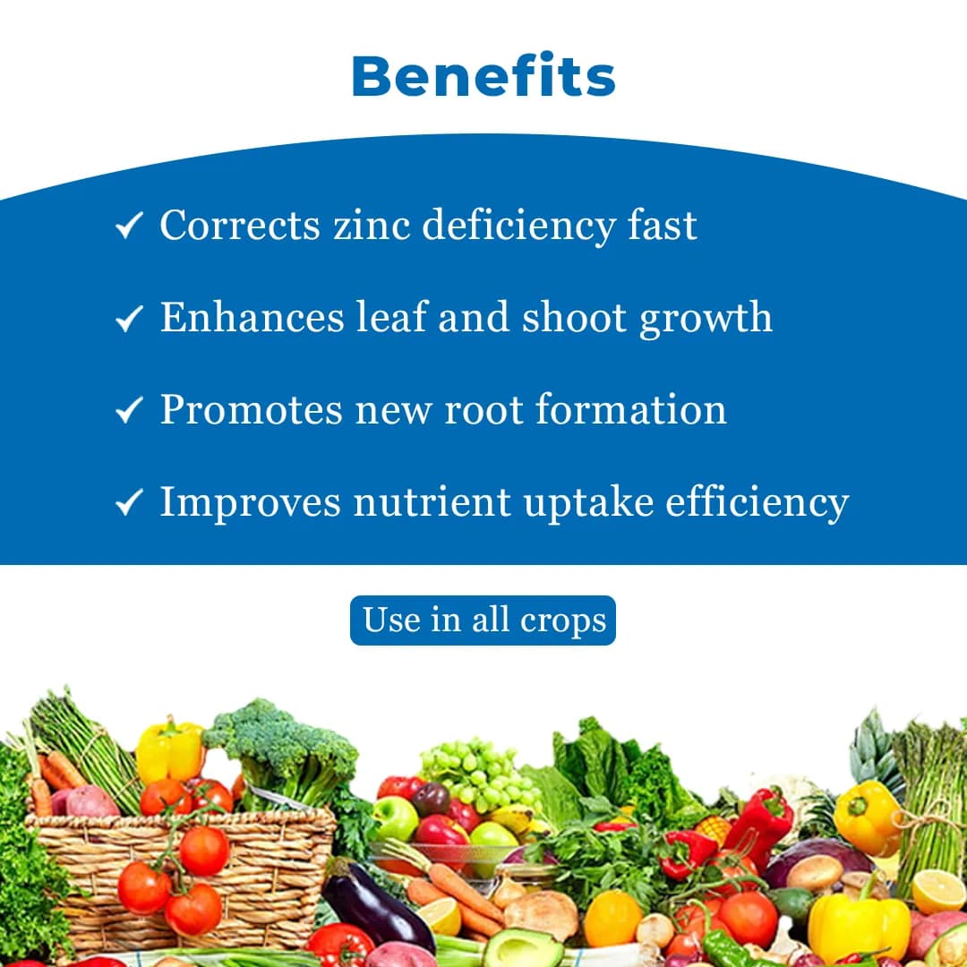 Tata Rallis Nayazinc Fertilizer, Zinc Polyphosphate, Promotes Plant Growth, Development And Yield - Image 4