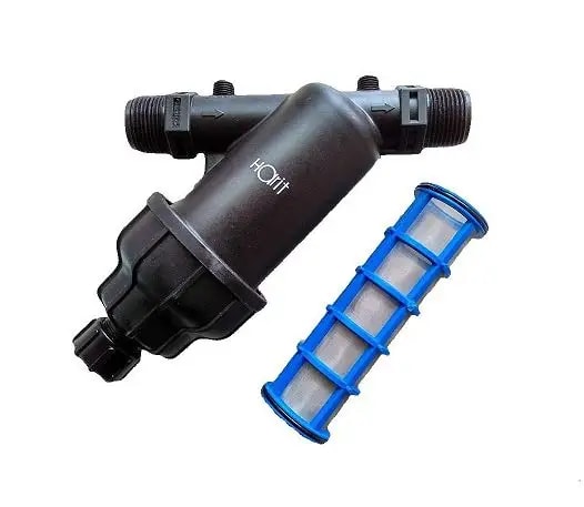 Vasudha Irrigation Harit Screen Mesh Filter For Drip Irrigation And Industrial Use - Black Color