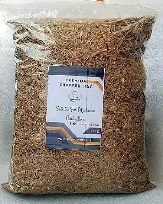 SporeKart Chopped Paddy Straw, Dry Rice Straw for Mushroom Cultivation, Well Chopped And Dried.