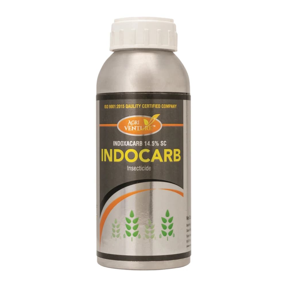 Agriventure INDOCARB Indoxacarb 14.5% SC Insecticide, Effective For Cotton And Vegetables Crops
