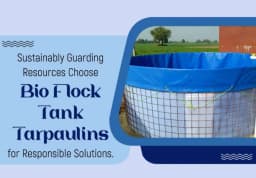 Z N Global Nation 550 GSM Round PVC Coated Tarpaulin For Biofloc Fish Tank For Aqua Farming 9