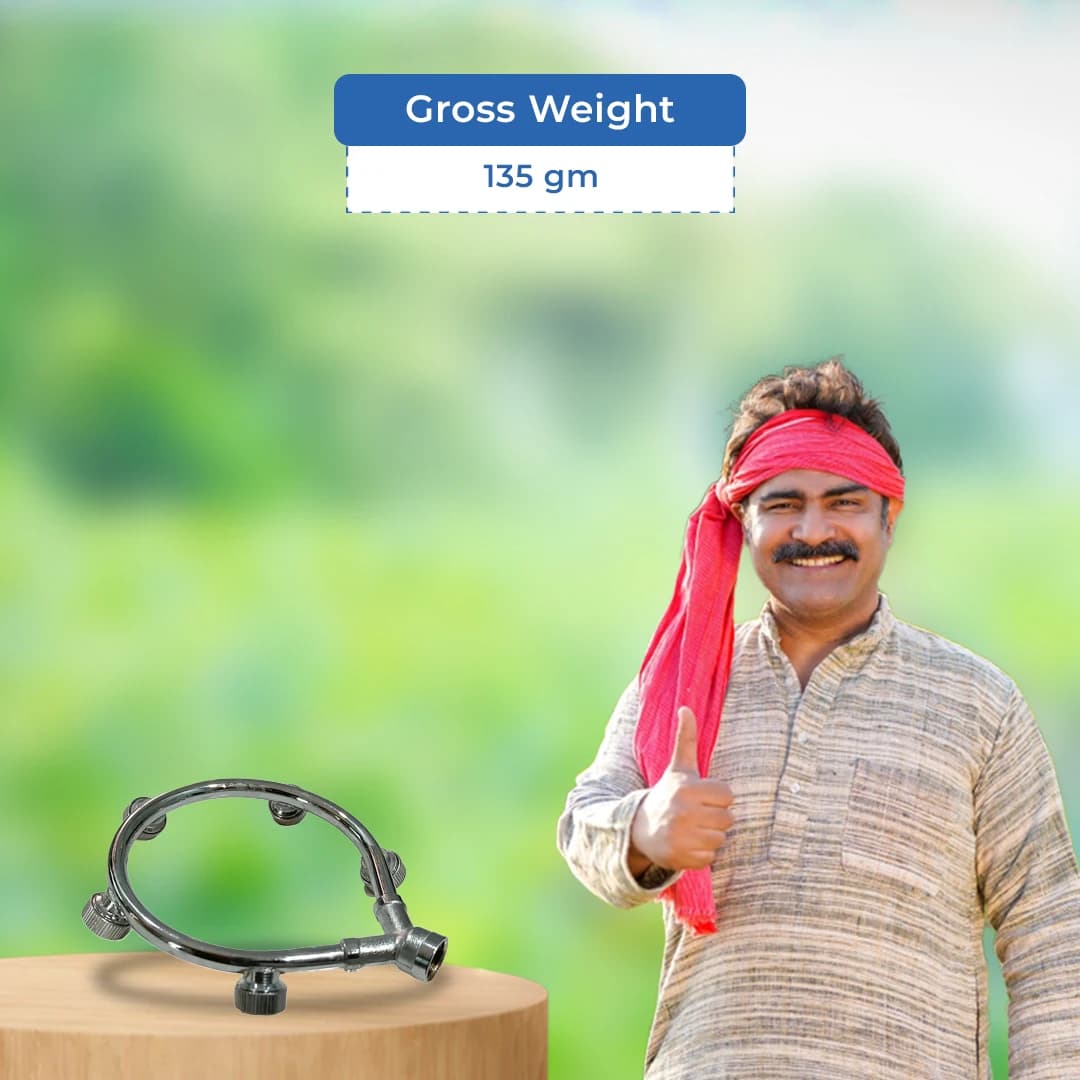 Katra 5 in 1 Spray Nozzle - Steel Sprinkler - Image 5