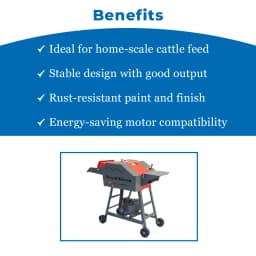 Royal Kissan Chaff Cutter RK-CC-2.0, Cutting Capacity 2000 KG-HR, High Speed Cutting, FMTTI Tested 4
