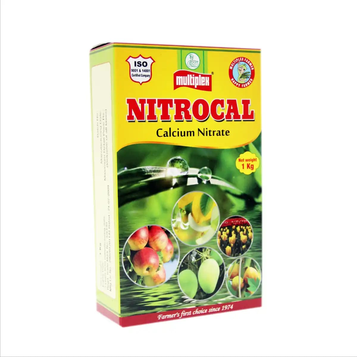 Multiplex Nitrocal Calcium Nitrate Fertilizer, 100% Water Soluble, Better Fruit Quality And Crop Health - Image 1