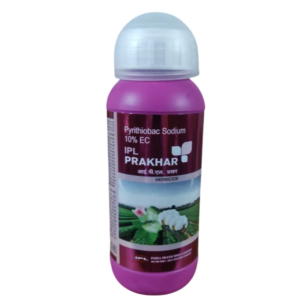 IPL Prakhar Pyrithiobac Sodium 10% EC Herbicide, Post Emergence, Effective Broadleaf Weed Control In Cotton Crops