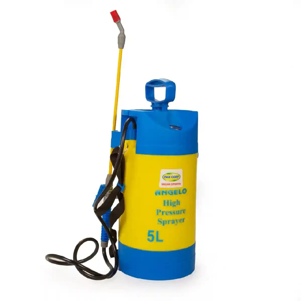 Pad Corp Angelo High Pressure Garden Sprayer 5 Ltr Tank Capacity, Easy To Handle. - Image 1
