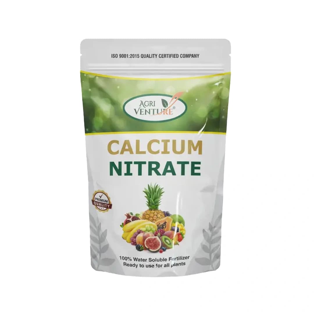 Agriventure Calcium Nitrate 18.8%, 100% Water Soluble Fertilizer, Increases Crop Quality And Yield - Image 2