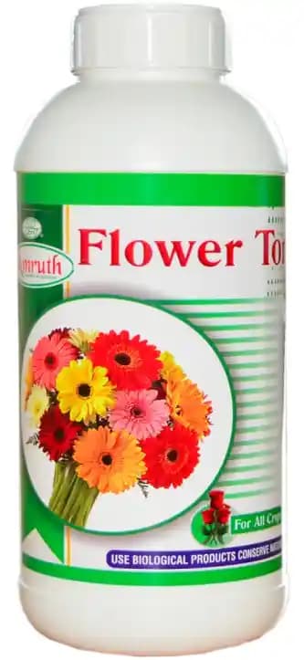 Amruth Flower Tone Plant Growth Promoter, Organic Bio-Tech Formulation For Promotion Of Plant Growth