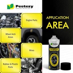 Pestezy Rat Repellent Spray Ayunix, Anti-Rodent Repellent Spray For Car, Bikes Engines, Etc. 5