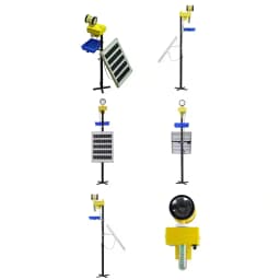 V-SAR Smart Radar Solar Light, 360 Degree Rotating Light With Insect Trap, Waterproof, 15W Panel And Siren Alarm 14