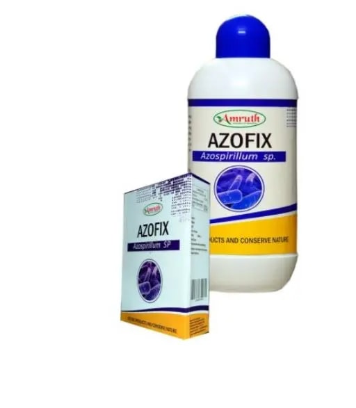 Amruth Organics AZOFIX , Azospirillum Special , Bio-Fertilizer, Best For All Crops, For Increasing Crop Yield.