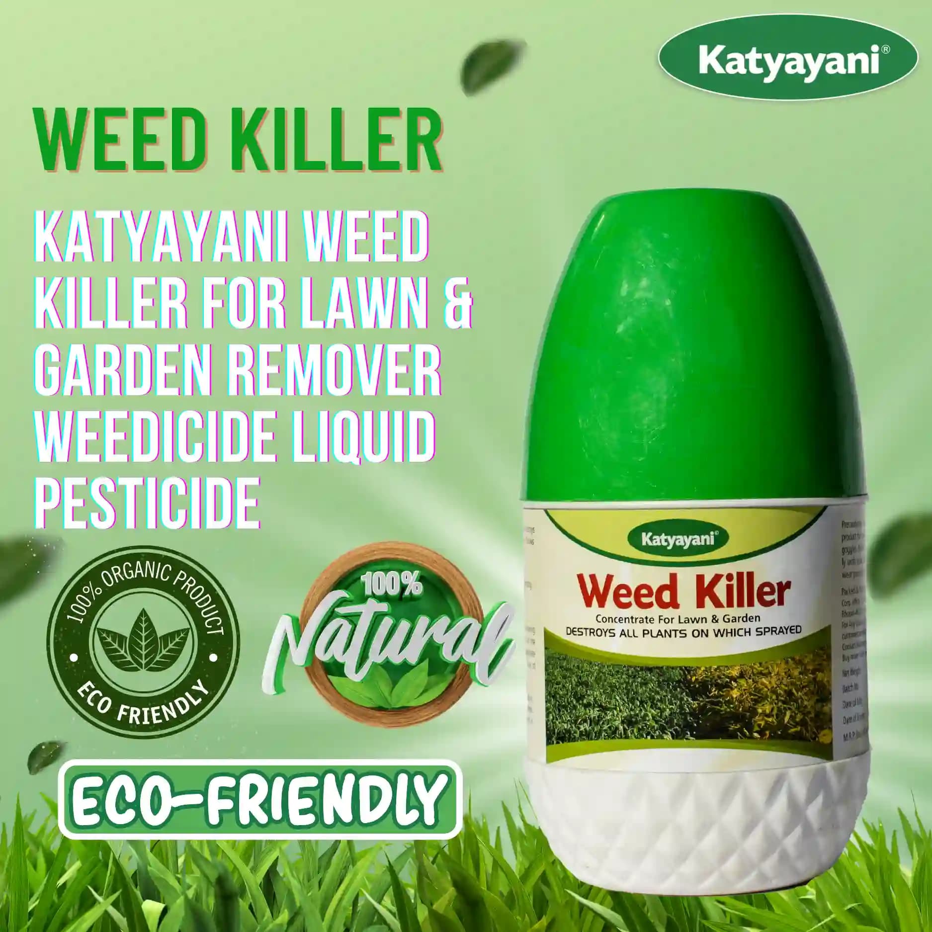 Katyayani Weed Killer Liquid For Lawn And Garden , Used for Removes Unwanted Plants Weeds , Available as Liquid. - Image 6
